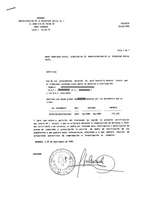 Ejemplos de certificado - Imagui