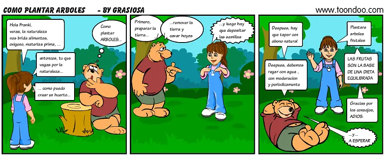 Comics sencillos para niños - Imagui