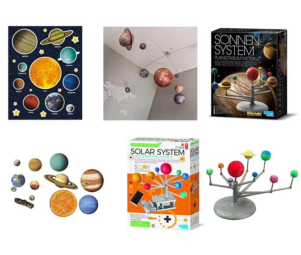 EJEMPLOS DE MAQUETAS DEL SISTEMA SOLAR
