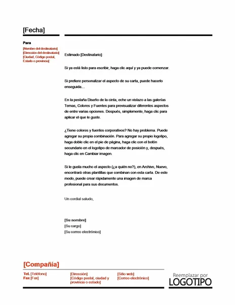 Ejemplos de membretes de empresas - Imagui
