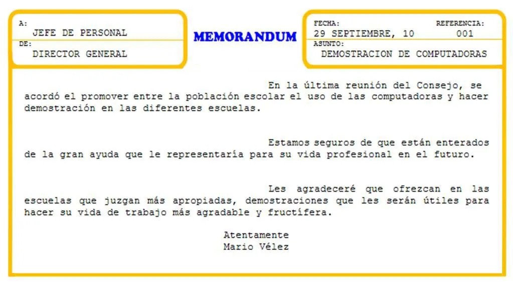 Manual Secretarial: Memorandum Manual Secretarial: Memorandum