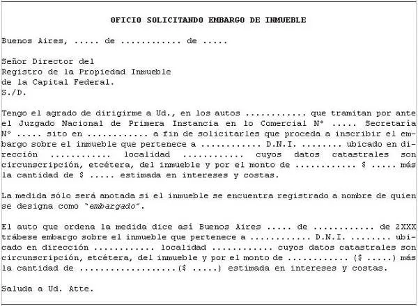 Ejemplos de oficios - Ejemplos De