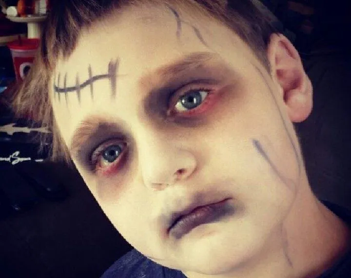 Ejemplos de pintacaras en halloween para niños – Ideas desordenadas Ejemplos de pintacaras en halloween para niños – Ideas desordenadas