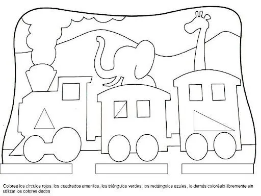 EJERCICIOS GEOMETRIA PARA NIÑOS