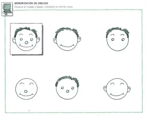 EJERCICIOS DE MEMORIA PARA NIÑOS - MEMORIZACIÓN DE DIBUJOS ... EJERCICIOS DE MEMORIA PARA NIÑOS - MEMORIZACIÓN DE DIBUJOS ...