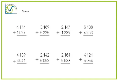 Ejercicios de multiplicaciones para tercero de primaria - Imagui Ejercicios de multiplicaciones para tercero de primaria - Imagui