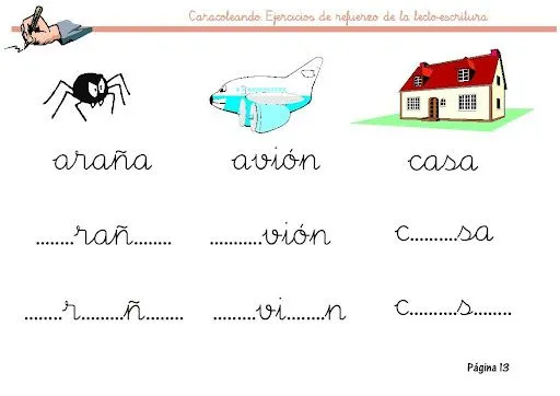 EJERCICIOS DE REFUERZO PARA LA LECTOESCRITURA FICHAS PARA NIÑOS ... EJERCICIOS DE REFUERZO PARA LA LECTOESCRITURA FICHAS PARA NIÑOS ...