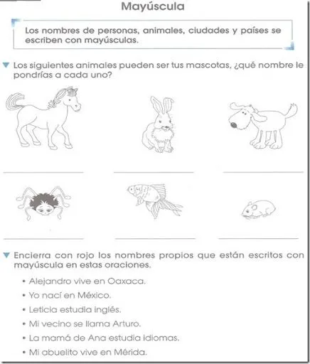 Ejercicios de rimas para primer grado - Imagui