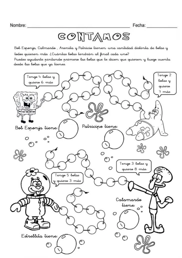 Ejercicios sumas Ejercicios sumas