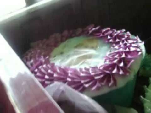 ELABORACIÓN DE CORONAS FLORALES A BASE DE FOAMY - YouTube