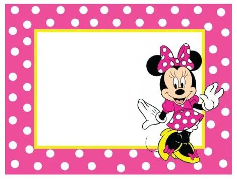 Marcos de Minnie para invitación de cumpleaños - Imagui Marcos de Minnie para invitación de cumpleaños - Imagui