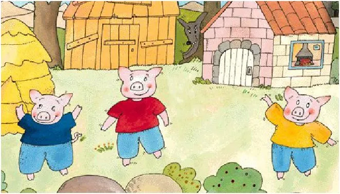 Cuento de los tres cerditos y el lobo - Imagui