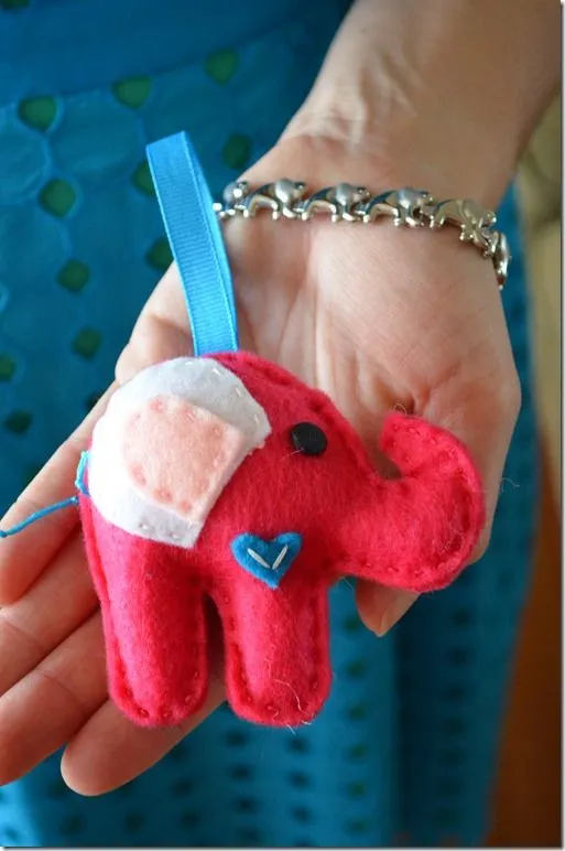 Elefante | Broches de Fieltro | ideas y trucos para Broches de fieltro