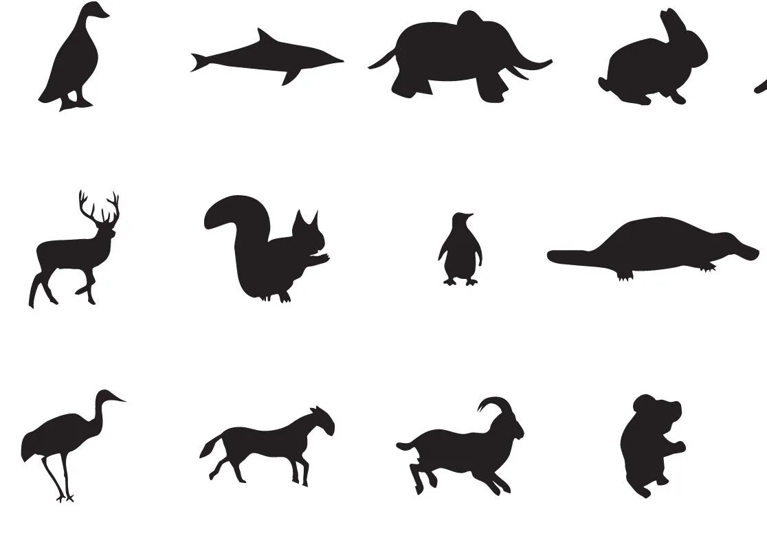 Dibujos de siluetas de animales - Imagenes y dibujos para imprimir ... Dibujos de siluetas de animales - Imagenes y dibujos para imprimir ...