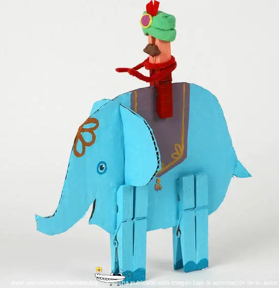 Elefante de Papel - Manualidades Infantiles Elefante de Papel - Manualidades Infantiles