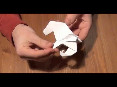 Cómo hacer un elefante de papel - Origami - YouTube Cómo hacer un elefante de papel - Origami - YouTube