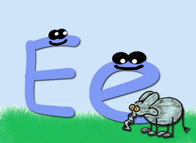 Elefante. Vocal e minúscula. Vocal E mayúscula. | vocal e para ... Elefante. Vocal e minúscula. Vocal E mayúscula. | vocal e para ...