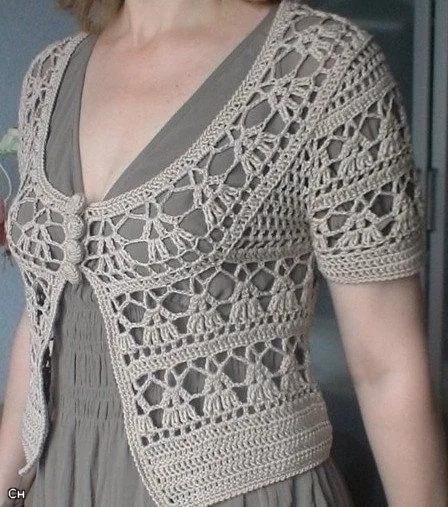 Elegant Crochet Sweaters: Crochet Circular Vest - Free pattern ...