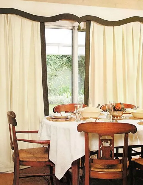 Cortina del comedor - Imagui