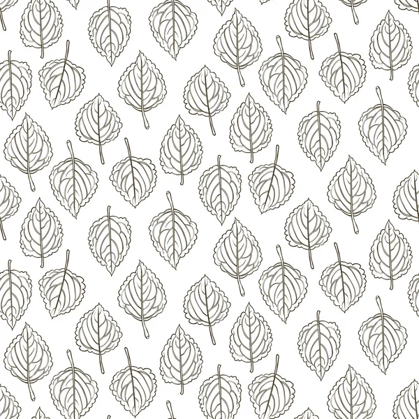 Elegante diseño con hojas dibujadas en líneas finas — Vector stock ... Elegante diseño con hojas dibujadas en líneas finas — Vector stock ...
