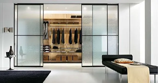 Elegantes diseños de Closets y vestidores de dormitorio Elegantes diseños de Closets y vestidores de dormitorio