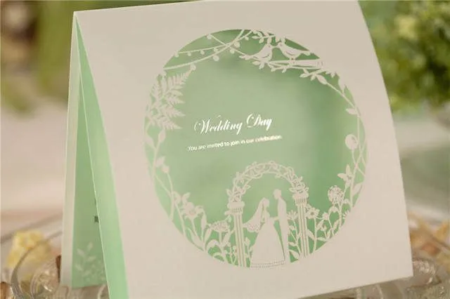 Elegantes invitaciones para boda en colores 2015