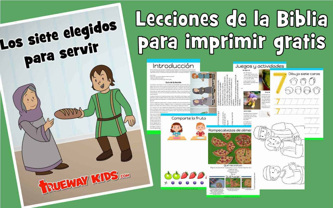 Los siete elegidos para servir - Trueway Kids Los siete elegidos para servir - Trueway Kids