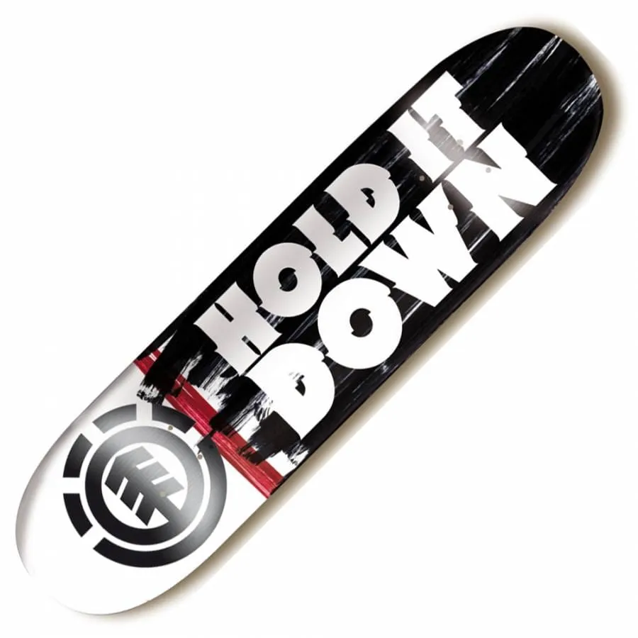 Element Skateboards Element Hold It Down Skateboard Deck 8.0 ...