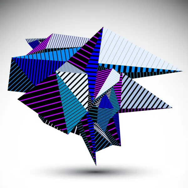 elemento de contraste cibernético construido a partir de figuras ...