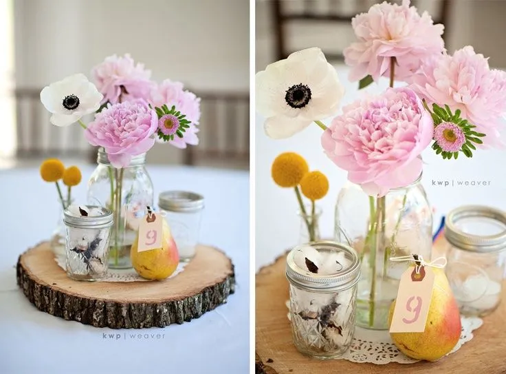 ELEMENTOS DE CRISTAL para decoración de una boda, nos encanta ...