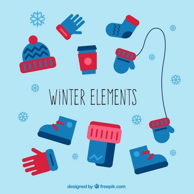 Elementos de Invierno | Descargar Vectores gratis Elementos de Invierno | Descargar Vectores gratis