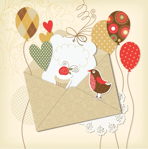 Elementos de scrapbooking vacaciones, cumpleaños tarjeta de ... Elementos de scrapbooking vacaciones, cumpleaños tarjeta de ...