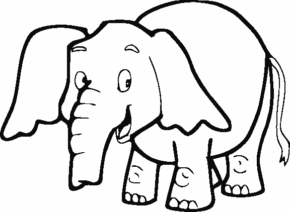 Elephant coloring page you can print and color - ClipArt Best ...