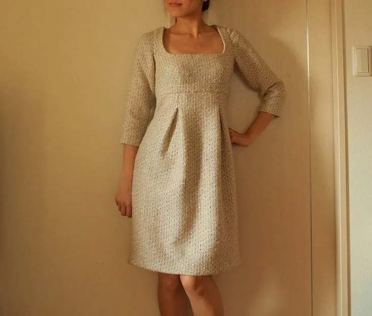 yo elijo coser: Patrón gratis: vestido Burda corte imperio (tallas ...