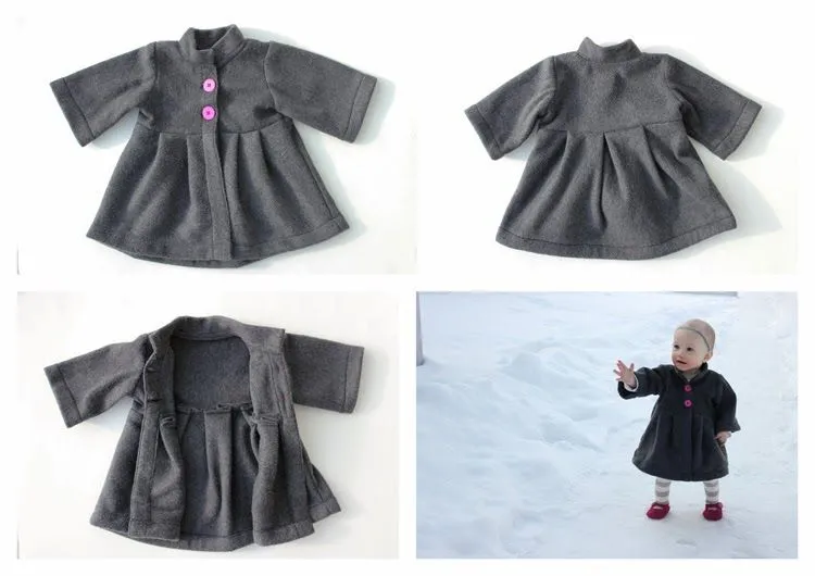 Tutorial: hacer un abrigo de bebé reciclando un jersey - yo elijo ... Tutorial: hacer un abrigo de bebé reciclando un jersey - yo elijo ...