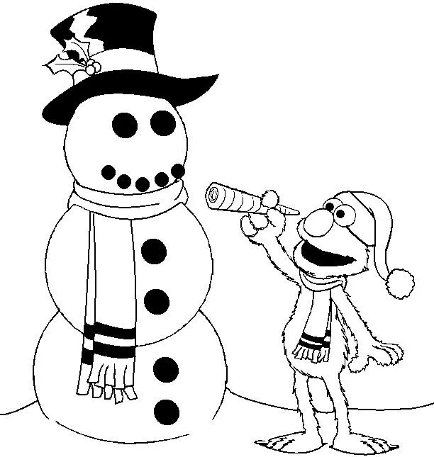 Elmo Coloring Pages - Print Elmo Pictures to Color at AllKidsNetwork.