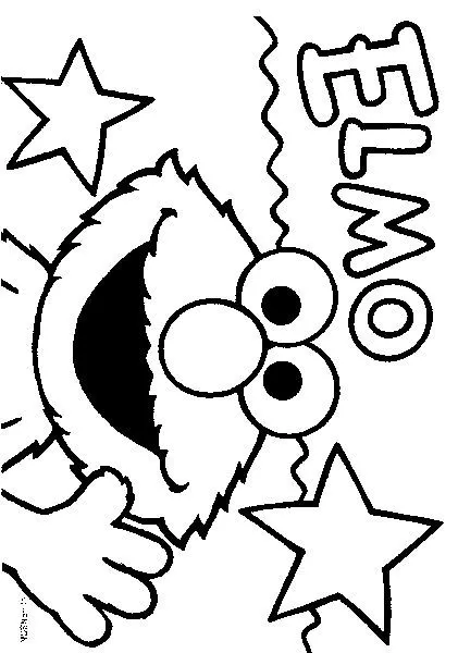 Elmo Coloring Pages Printable Free | Digital Stamps / Coloring ... Elmo Coloring Pages Printable Free | Digital Stamps / Coloring ...