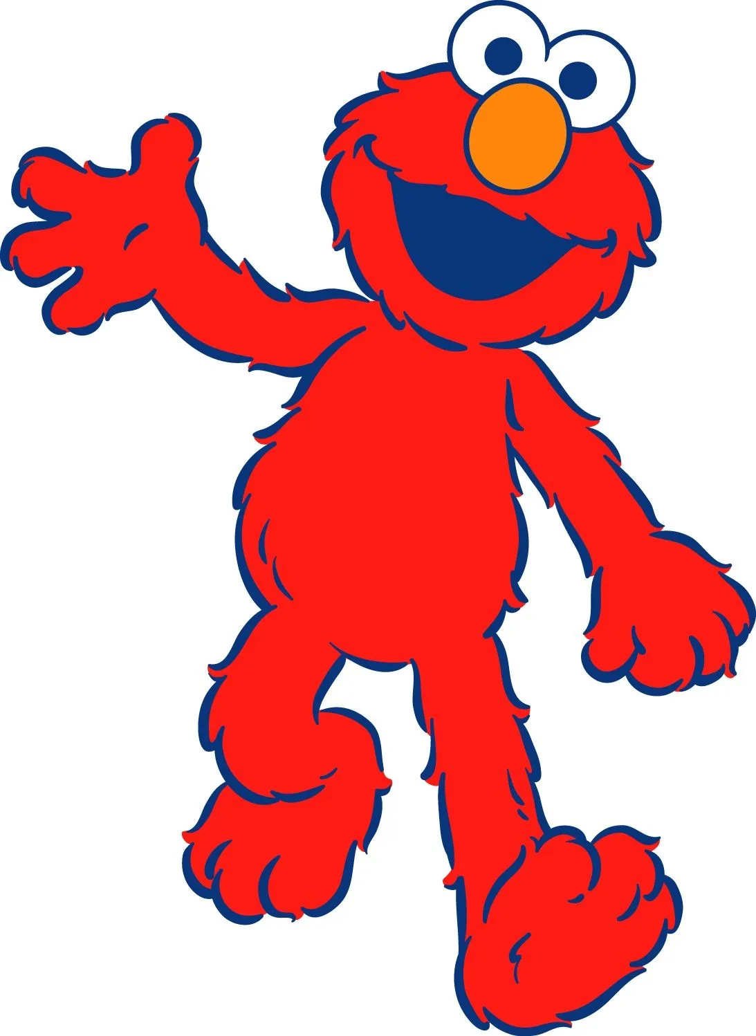 Elmo Face Clipart | Clipart Panda - Free Clipart Images