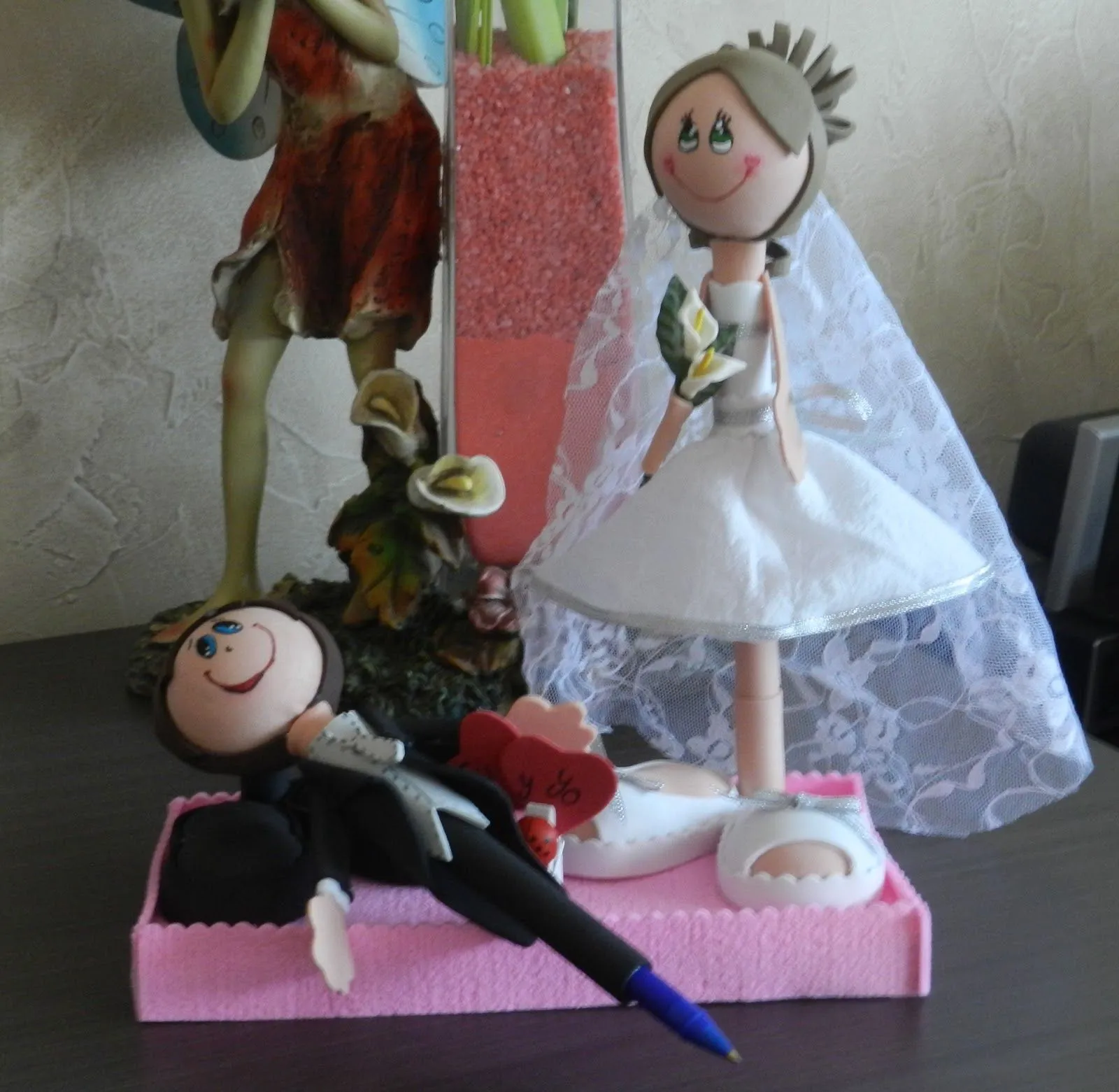 Elrincóncreativode-maria: Fofuplumas novios