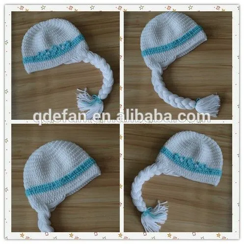 Elsa Frozen del ganchillo del sombrero Frozen inspirados Anna de ...