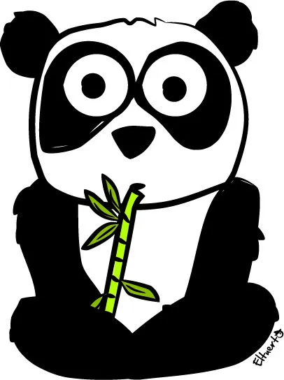 Osos pandas dibujos - Imagui