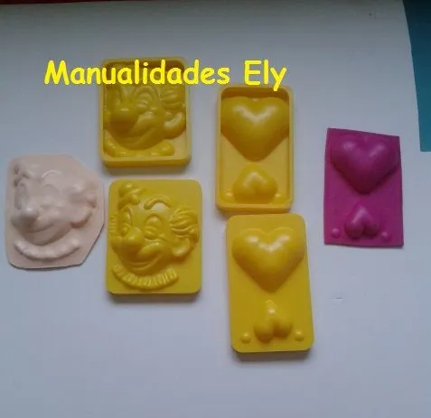 ELY FONDANT MANUALIDADES: Moldes para termoformar en goma Eva ...