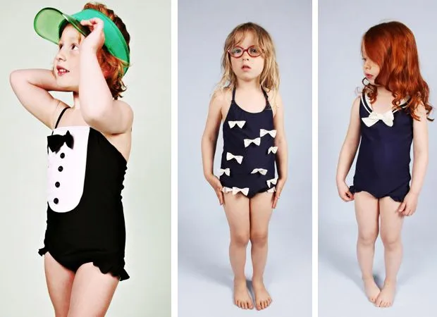 Traje de bano niñas infantil - Imagui