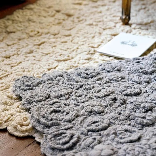 Emérita Desastre: Crochet: Alfombras para soñar