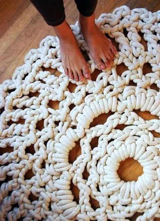 Emérita Desastre: Crochet: Alfombras para soñar