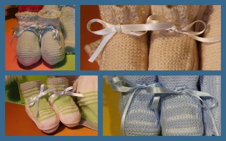 emilia y sus labores de punto: como hacer patucos para bebés ... emilia y sus labores de punto: como hacer patucos para bebés ...