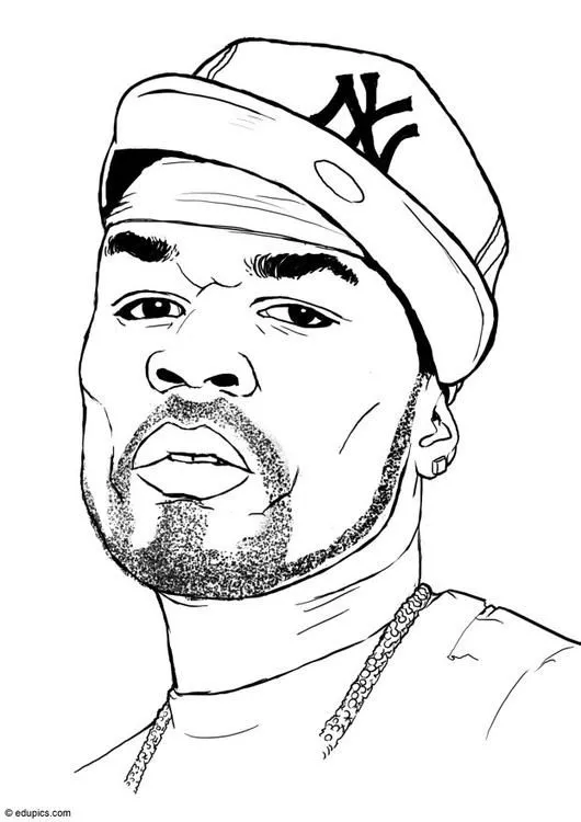 eminem dibujo Colouring Pages