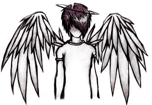 Emo Angel Boy by TanyaElric on DeviantArt