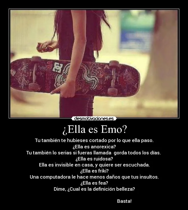 Ella es Emo? | Desmotivaciones