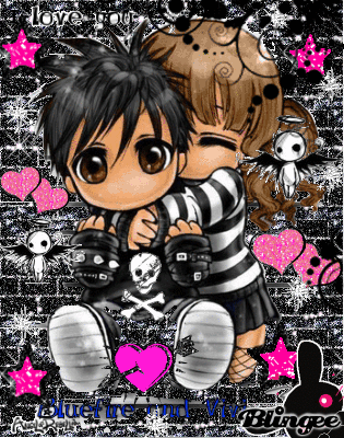 Emo love Picture #121878457 | Blingee.com